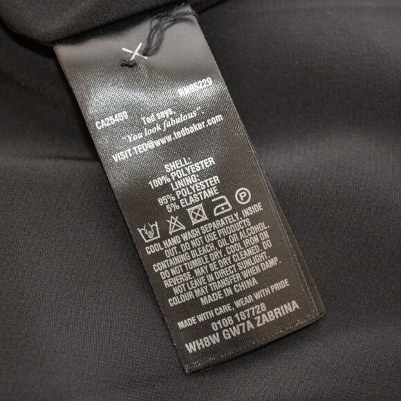 Ted Baker Zabrina Lovebirds Ruffle Blouse Sz S - Picture 11 of 11